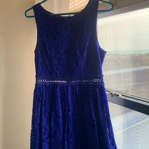 Dark Blue Francesca’s dress